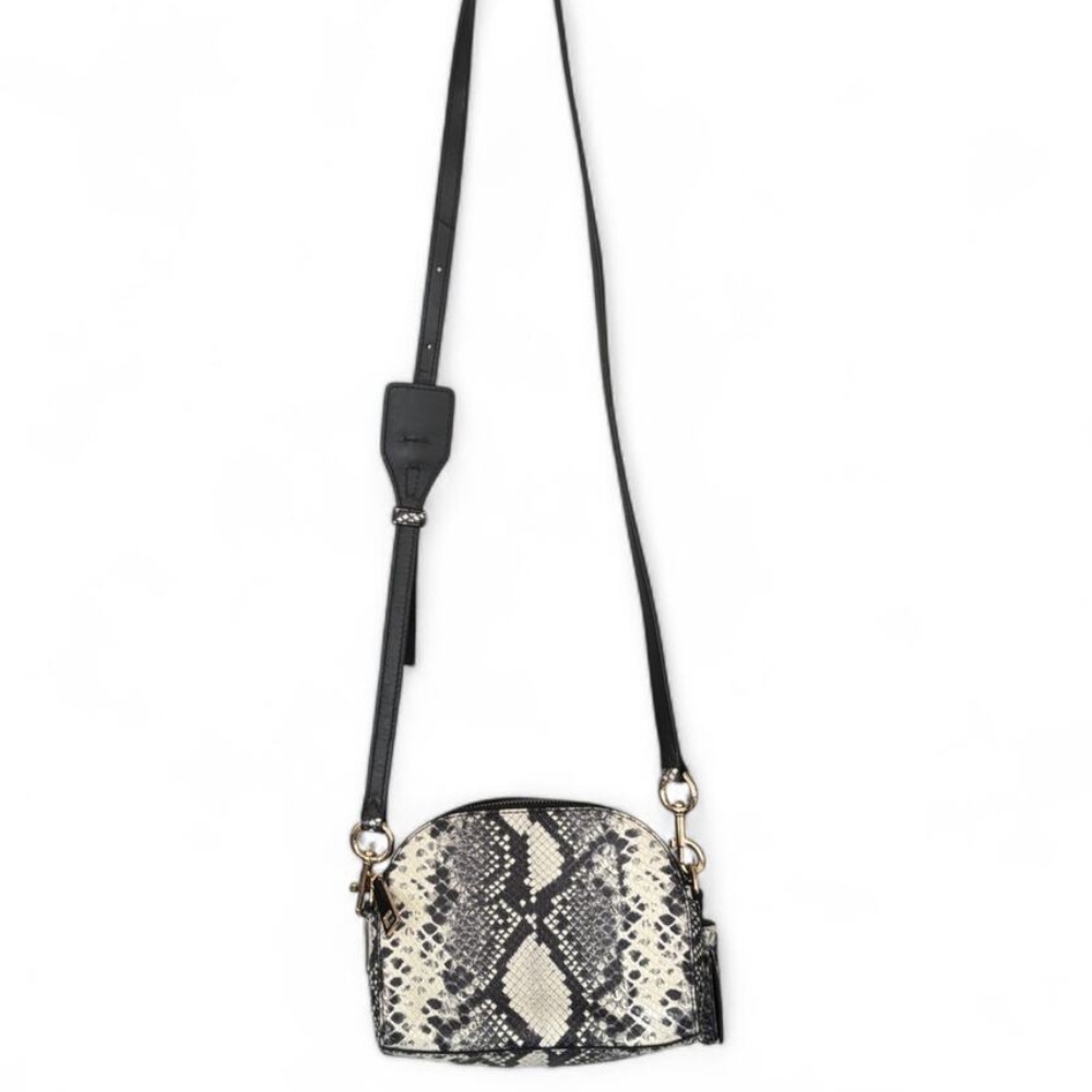 Marc Jacobs Shutter snakeskin-embossed leather crossbody bag. - Picture 4 of 9